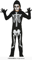 Disfraz esqueleto 5-6