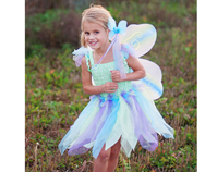 Disfraz Mariposa Verde Multi 5-6 