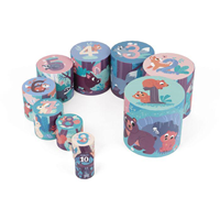 Pirámide redonda Animales de Bosque