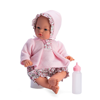 Koke 36cm Camisola y pololol punto rosa