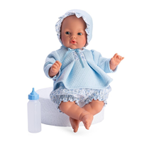 Koke 36cm camisola y pololo punto azul