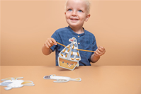 Tarjetas para enlazar cordones Sailors