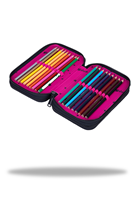 Plumier 3 pisos con contenido JUMPER 3 Stitch - Gold