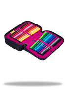 Plumier 3 pisos con contenido JUMPER 3 Stitch - Gold