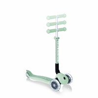 Patinete JUNIOR PLEGABLE LUCES - Pistacho