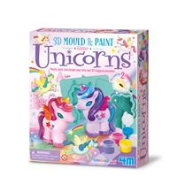 Mould & Paint 3D Unicornios