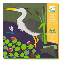 Papel creativo a la orilla del agua