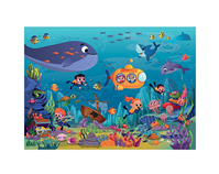 Puzzle 36 piezas Vida marina