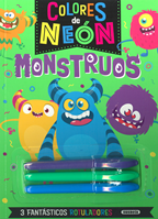 Monstruos colores de neón