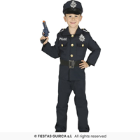 Disfraz Policía 5-6 años