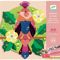 Cuadros purpurina Paraíso