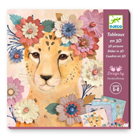 Papel creativo Coronas de flores