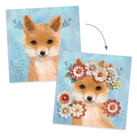 Papel creativo Coronas de flores