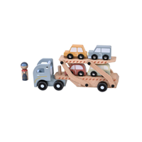 CAMION TRANSPORTE COCHES MADERA LITTLE DUTCH