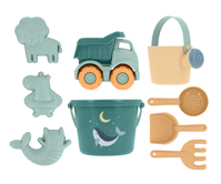 Set de Juguetes de Playa Whale Teal