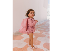 Mochila Infantil Antiarena Whale Pink