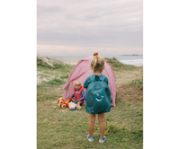 Mochila Infantil Antiarena Whale Teal