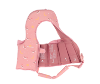 Chaleco Flotador Aprendizaje Whale Pink Talla 1-2 años