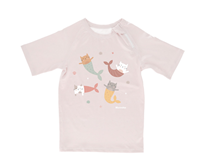 Camiseta Protección Solar Mermaid Cats 12-18 meses