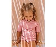 Camiseta Protección Solar Whale Pink 12-18 meses