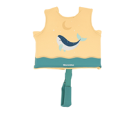 Chaleco Flotador Aprendizaje Whale Teal 3-6 años