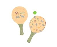 Palas de Playa Neopreno Wild Animals con Pelota