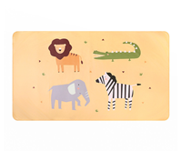 Toalla Playa Microfibra Wild Animals