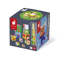 Pirámide cuadrada las 4 estaciones