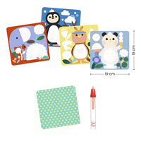 Coloreado mágico Bebés animales del mundo