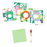 Coloreado mágico Animales bebé del jardín