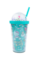 Vaso Pajita 450ml Hello Kitty Mint