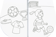 Futbol para colorear