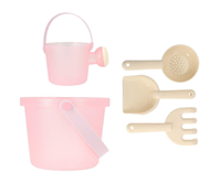 Set cubo playa glitter
