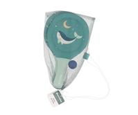 Palas playa neopreno whale teal  con pelota