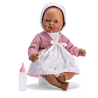 Oli 30cm Mulata vestido estrella chaq rosa