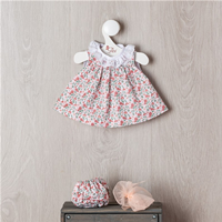 Vestido 36cm Flores salmón