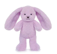 Peluche mini conejo lila 25cm