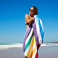 Toalla Dock & Bay Summer Rainbow T-L