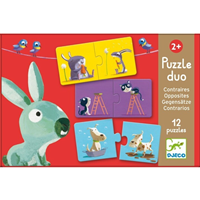 Puzzle Duo los contrarios