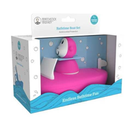 Barco Baño Matchstick Monker rosa