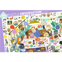 Puzzle observación fiesta de cumpleaños 54 pzas