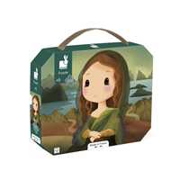 Puzzle maleta 100p Mona Lisa