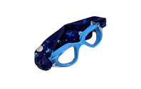 Gafas adulto azules con turbante Viajes