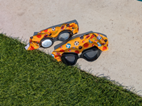 Gafas adulto negras con turbante Deportes