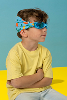 Gafas infantiles azul claro con turbante Frutas
