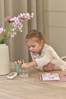 Set Pintura Rosa agua Fairy Garden