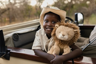 Leon Peluche 25cm Safari