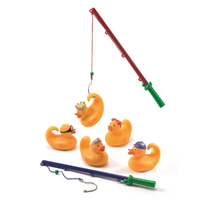 Juego Pesca 5 patos amarillos