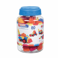 Bote Bristle Blocks 80 piezas