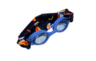 Gafas infantiles azul oscuro con turbante Surf